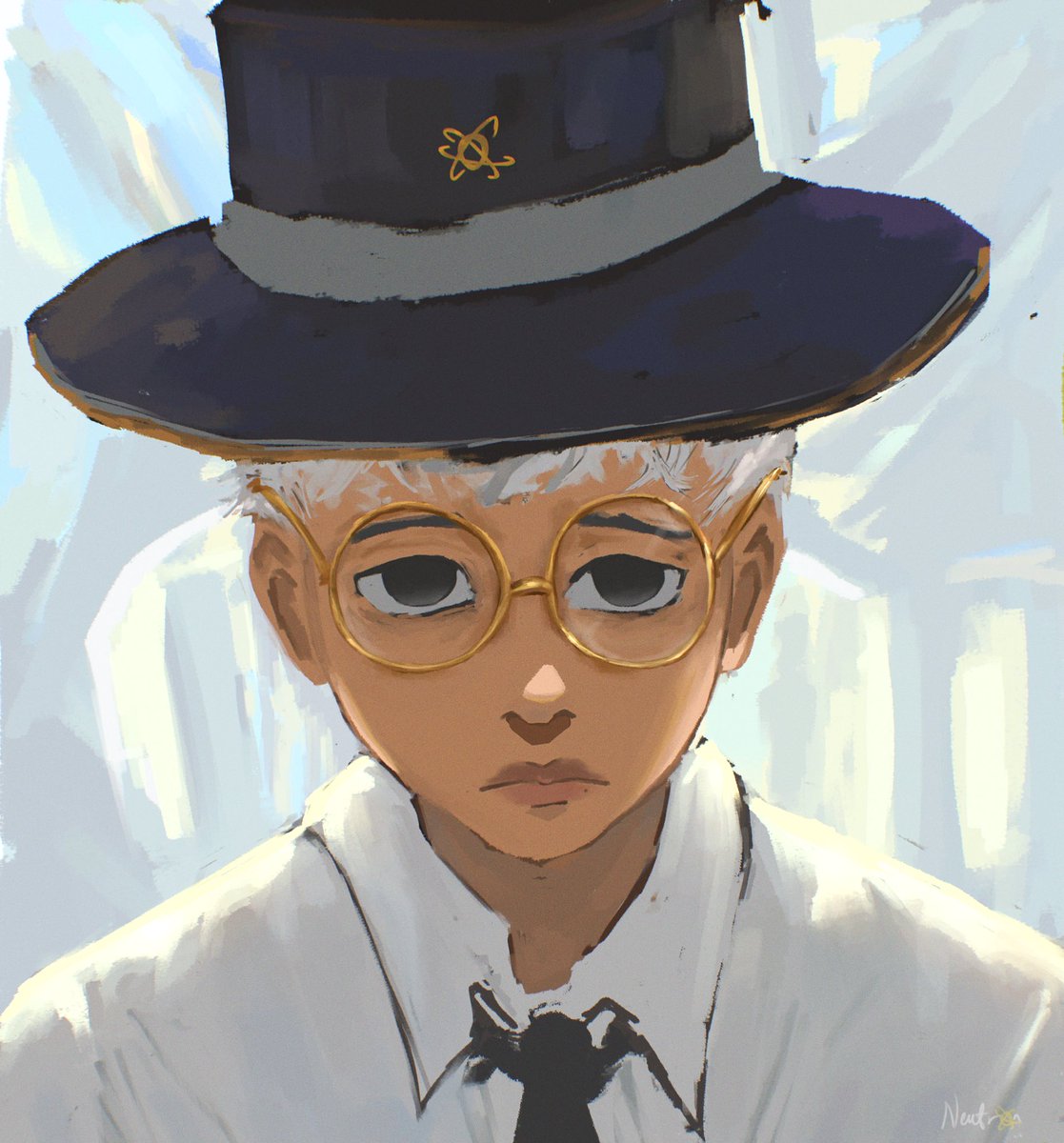 Salem_Neutron's tweet photo. Pfp sketch update: more “lore accurate” https://t.co/ANICcdbN9z