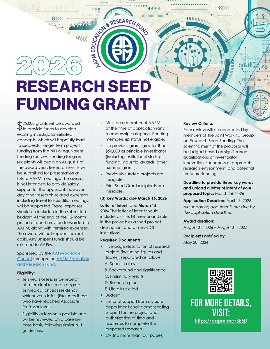 American Association of Physicists in Medicine tweet media