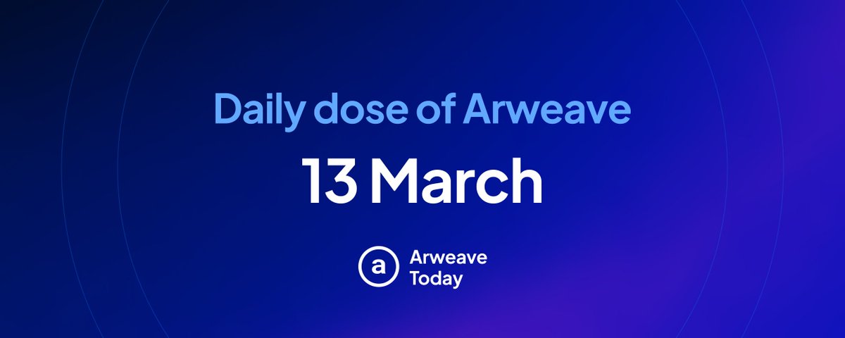 Only Arweave tweet media