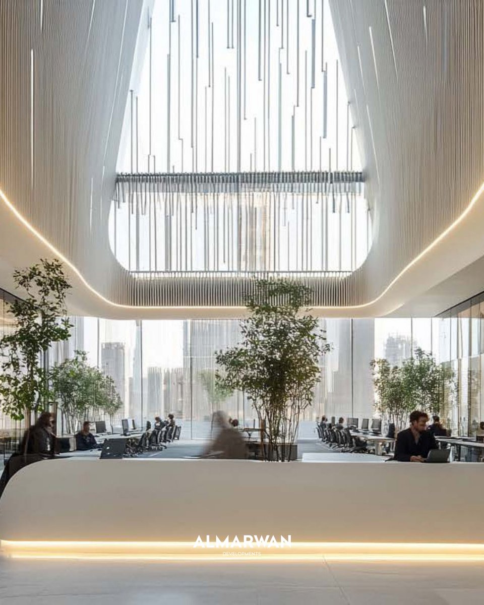 almarwan_dev's tweet photo. Build your business in a workspace designed for the future.

#AlMarwanDevelopments #Sharjah #District11 #ModernOffice #InteriorDesign https://t.co/gihYJl6fhX
