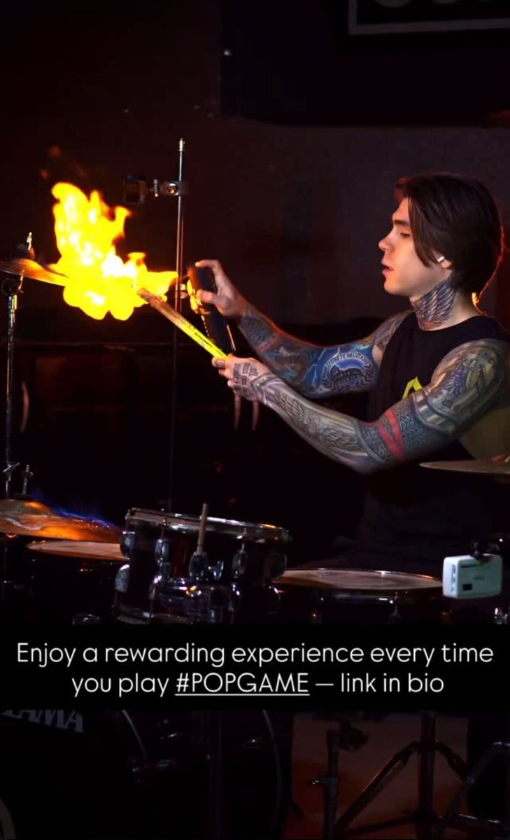 POPGtoken's tweet photo. When Emil’s on the drums 🥁, the whole vibe changes.🔥
What do you think? 🤔
#POPGStar #EmilVergo https://t.co/dkTUCXQW8d