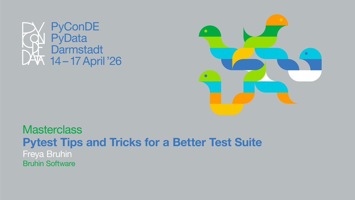 PyConDE & PyData tweet media