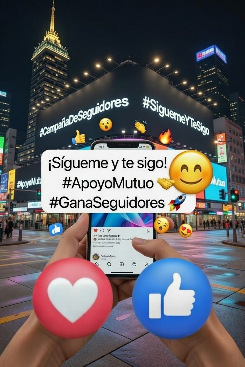 AnalistaMaestro's tweet photo. Buenos días, hoy es #viernes social y de ganar #seguidores 😎 

¡Sigue la dinámica, no rompas la cadena! 🥰

1. Dale like ❤️ y RT 🔄
2. Sigue a todos los que dan ❤️ y 🔄
3. Gana seguidores, follow-back a quien te siga ☝️ 😎 

#ApoyoMutuo
#SiguemeYTeSigo 
#GanaSeguidores https://t.co/zGZ30qJcNR