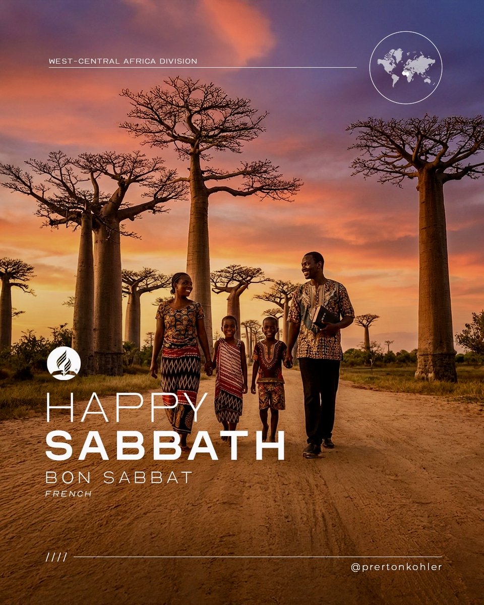 The Sabbath unites families. We pause. We worship. We recognize who leads us and reaffirm the mission that guides us. This day restores faith and clarifies our direction, reminding us that our homes are sanctuaries of prayer, unity, and divine purpose.
