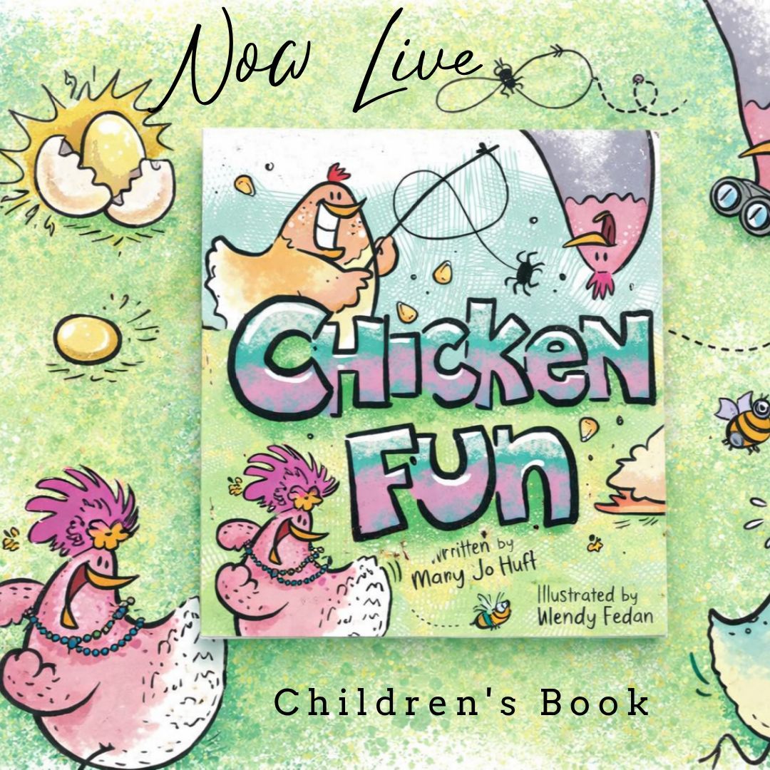 RABTBookTours's tweet photo. Children’s Picture Book – Chicken Fun by Mary Jo Huff
https://t.co/6hxbx2zdmy
#RABTBookTours #ChickenFun #MaryJoHuff #ChildrensBook https://t.co/32vQOlXPpt