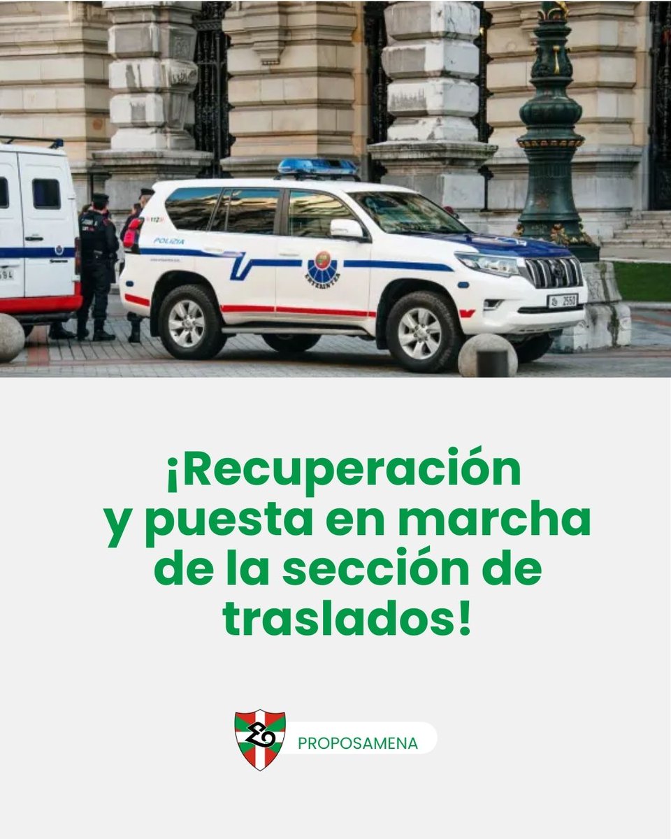 🚨ERTZAINTZA UDALTZAINGOA MIÑOIAK FORUZAINGOA🚨 tweet media