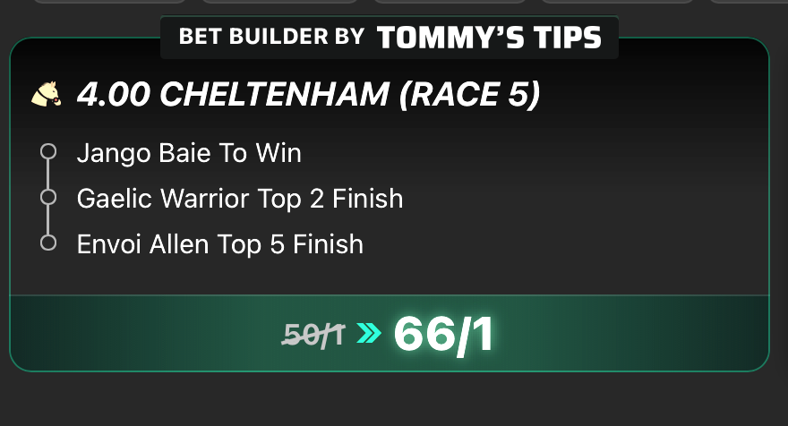 🏇🏼 Tommy's Tips tweet media