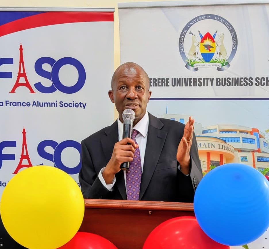 OfficialMubs's tweet photo. During the #Francophone Day celebrations today, the Principal @ProfMuhwezi .  emphasized the importance of the French language as a gateway to opportunity in an increasingly globalized world. He noted that educators must go beyond teaching students how to speak French, and instead help them read, think, and engage with it as a language of knowledge, innovation, tourism, diplomacy, and enterprise.

He further highlighted that language opens doors to new ideas and cultures, enabling learners to compete beyond the classroom from the local stage to the national, African, and global stage. According to him, this journey must be supported by a strong culture of reading, discipline, and curiosity among students.

The Principal concluded by encouraging learners to see French not merely as a classroom subject, but as a powerful tool that can shape their future careers and expand their horizons. 
@ProfsFLEouganda @francediplo @FrenchEmbassyUg @DonPatrick33 @DRMatcero 

#Francophonie2026 #french #LanguageAndOpportunity #Education