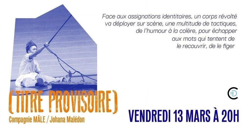 RadioSENSATIONS's tweet photo. (Titre provisoire) Compagnie MÂLE - Johana Malédon, en représentation le vendredi 13 mars au #Collectif12 à Mantes-la-Jolie. 

Parce que ce corps qui va danser refuse les étiquettes, ce solo, ne se laissera pas nommer. 

INFOS sur #RadioSensations > https://t.co/GnRMZOdbXS https://t.co/iNAZZibSBg