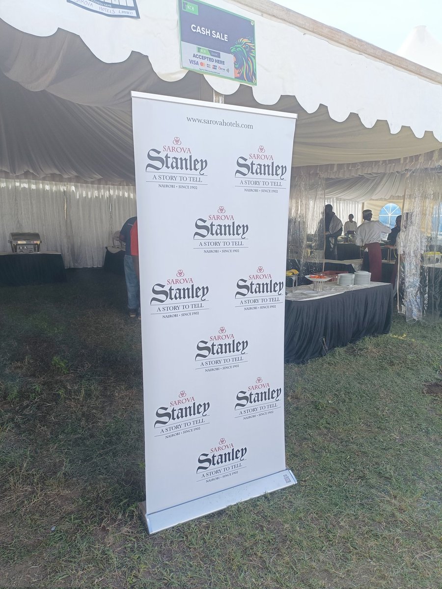 Lunch at the rally naivasha