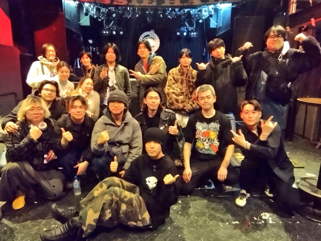 「目撃者 Vol.94」
終演しました。
ご来場いただいた方々、感謝カンゲキ雨嵐です！！

目当て以外のバンドのステージも楽しんでいる方が沢山いて、ポップコーンを食べていただける方も沢山いて、こっちもとても楽しかったです☺

👁Bätis
👁LOUD SICK
👁魔風波
👁渡辺匠
👁ROKA