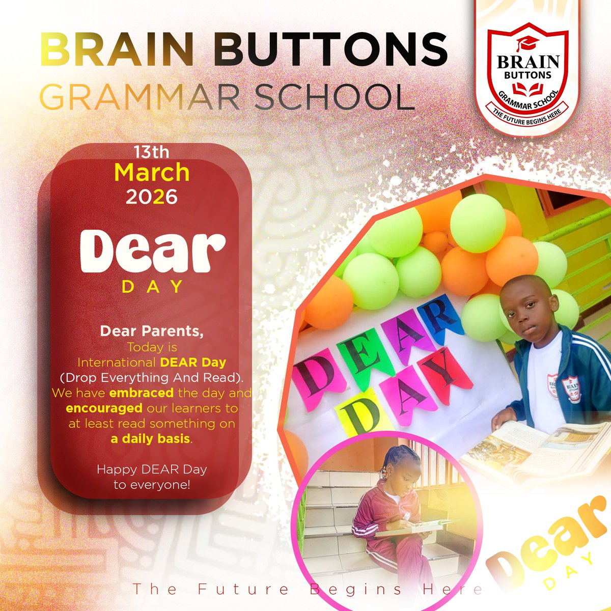 Brain Buttons Grammar School 📚 tweet media