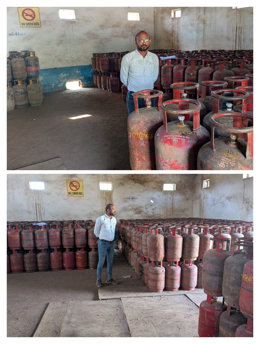 આજ રોજ દેવીકૃપા ગેસ એજન્સીની આકસ્મિક મુલાકાત લેવામાં આવી.