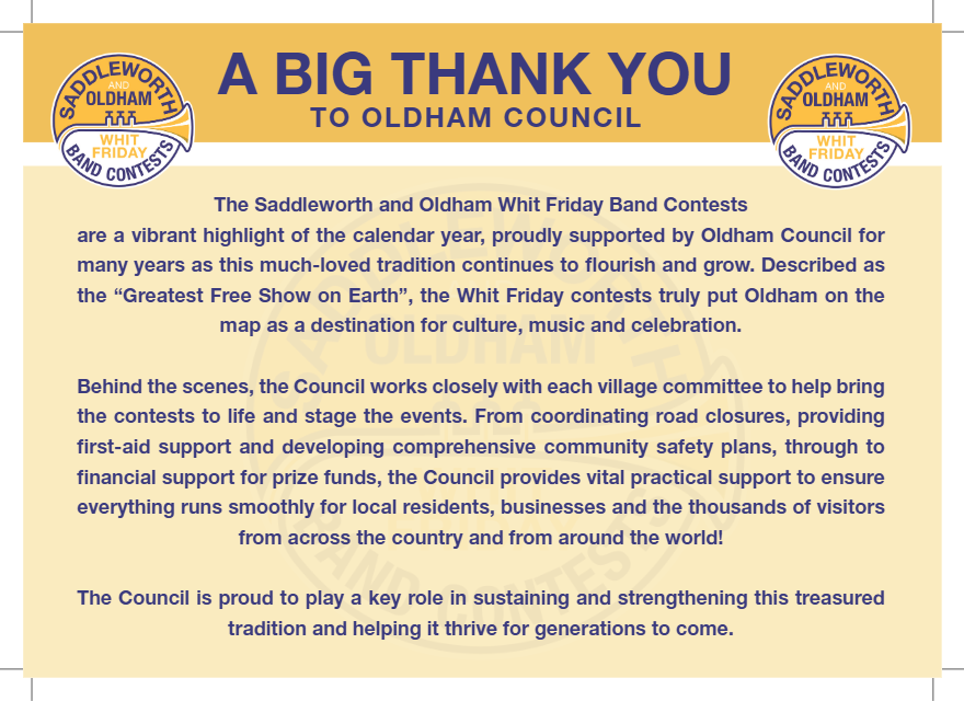 Saddleworth Whit Friday tweet media