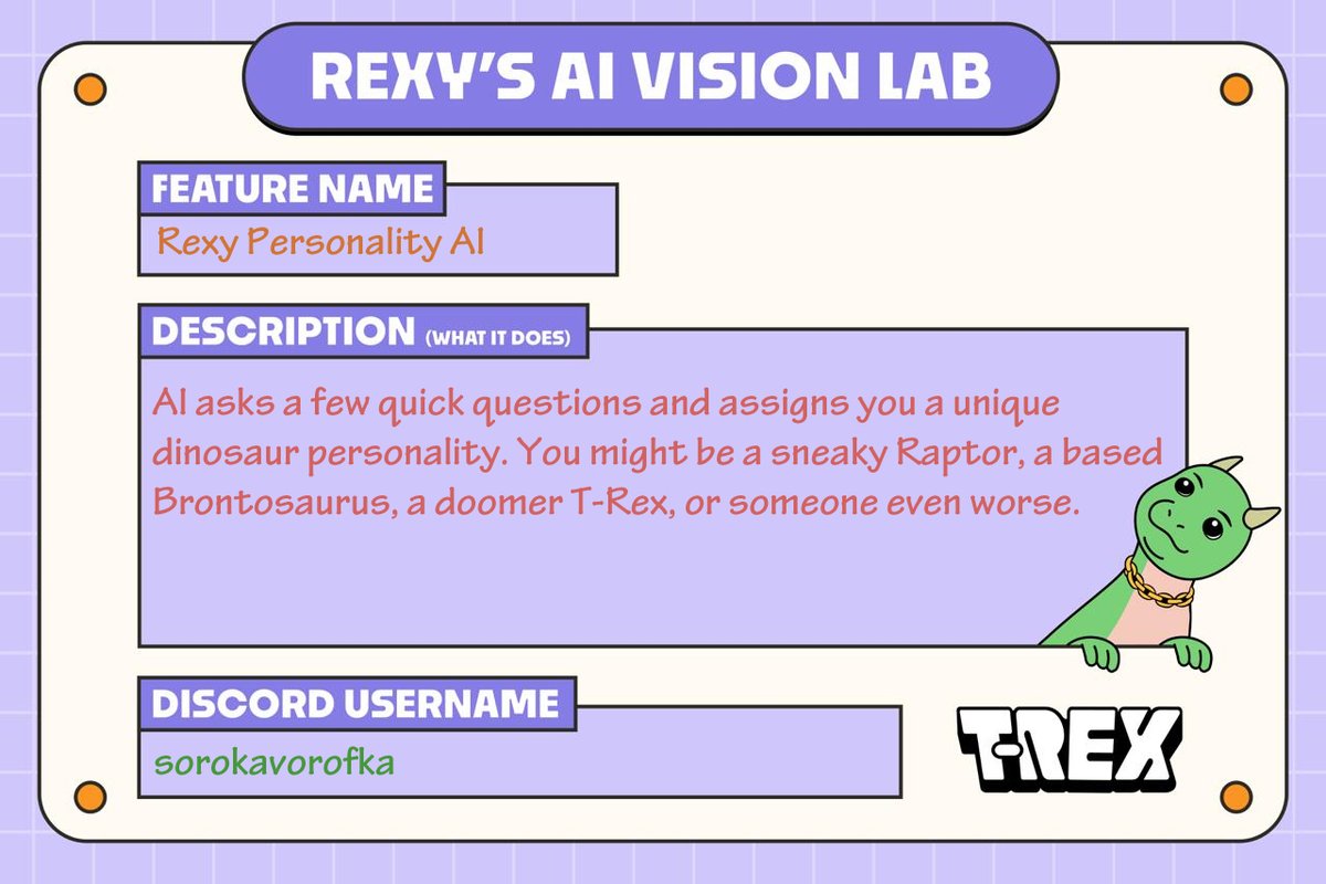 Roar...khe...khe...
<a href="/TREX_chain/">T-REX 🦖</a> #RexyAILab