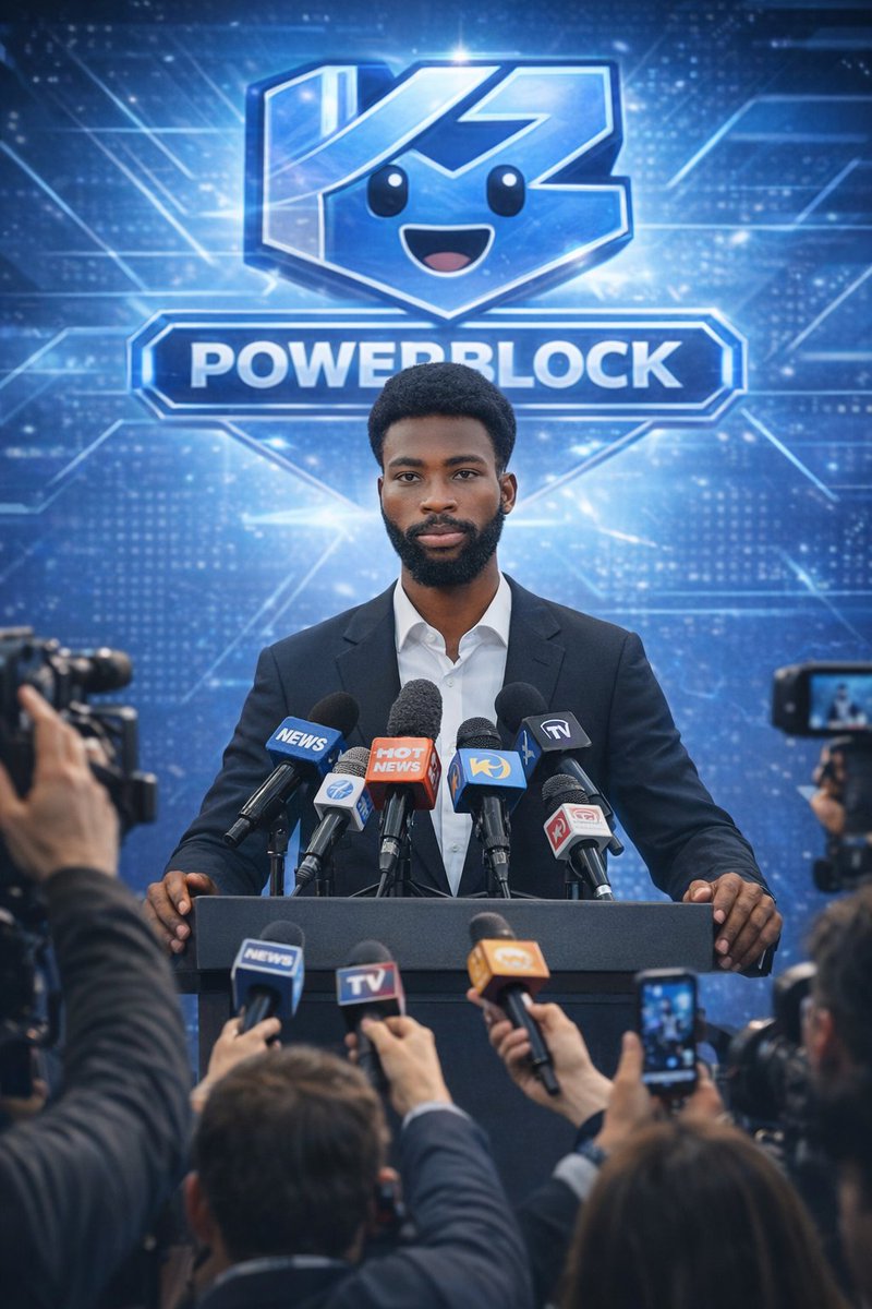Journalist:
“Why should people pay attention to K2 PowerBlock?”

Me:
“Because for the first time, engagement actually has value.”

Not points.
Not empty campaigns.

But real on-chain rewards powered by participation.

The future of cryptotainment is being built.

#K2PowerBlock