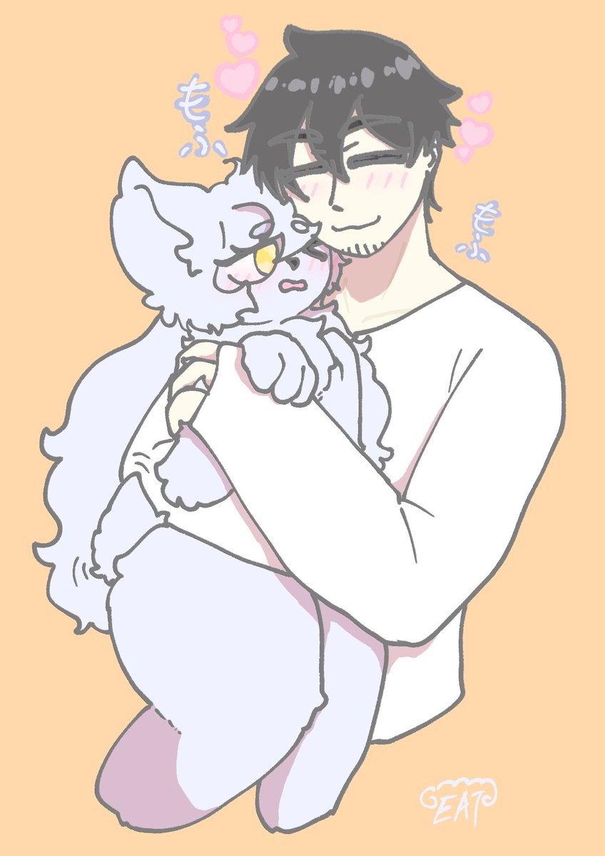 ✨️🐺もふもふ🐺✨️
#イラスト 
#ケモノ