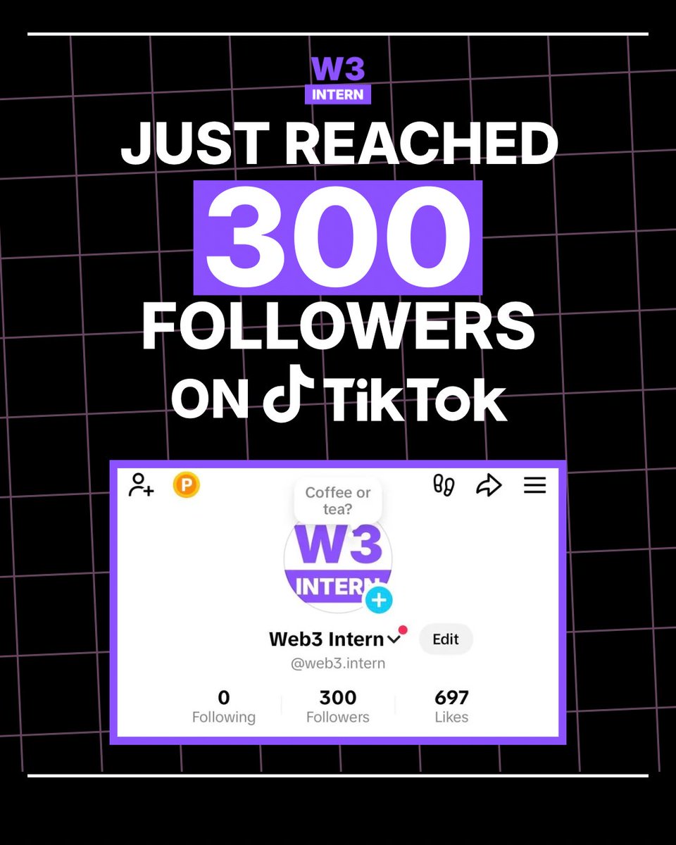 Web3 Intern tweet media
