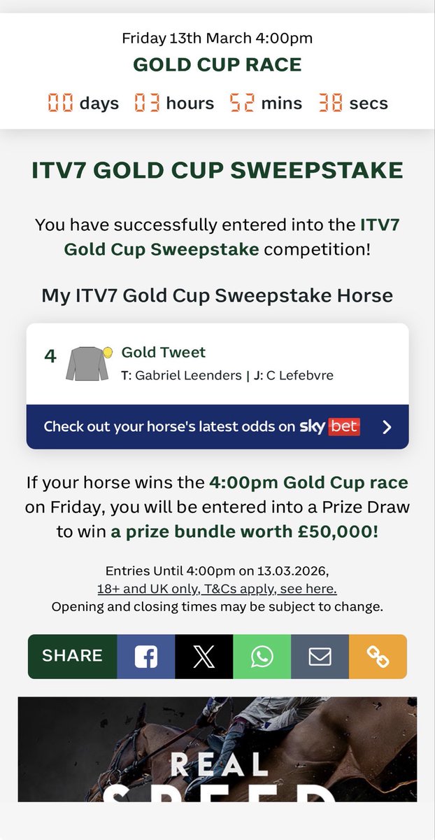 LifeOfT_'s tweet photo. @ITV7Racing #ITV7Sweeptovictory https://t.co/sleS25mX5m