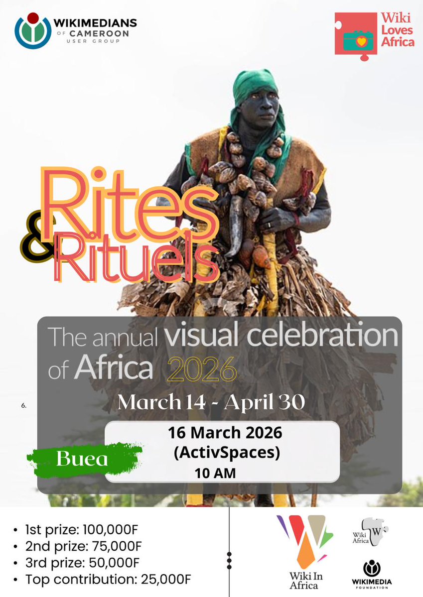 Wikimedians of Cameroon User Group tweet media