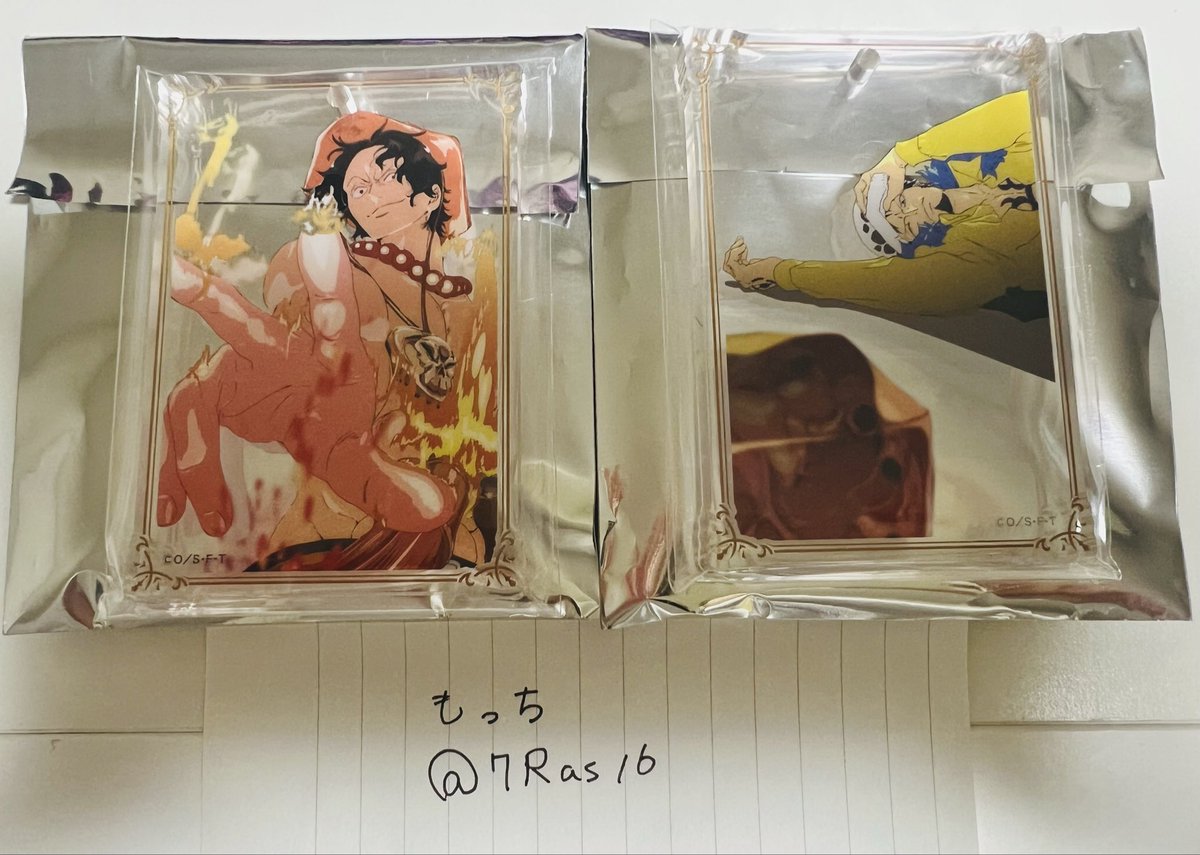 7Ras16's tweet photo. 【交換】
ワンピース ONEPIECE ONE PIECE .COM
ILLUSTRATION WORKS アクリルバッグチャーム

譲）
ロー　エース

求）
ナミ　ゾロ

郵送希望です。
まとめての交換を優先させていただきます！ https://t.co/zPCJPJ0gM9