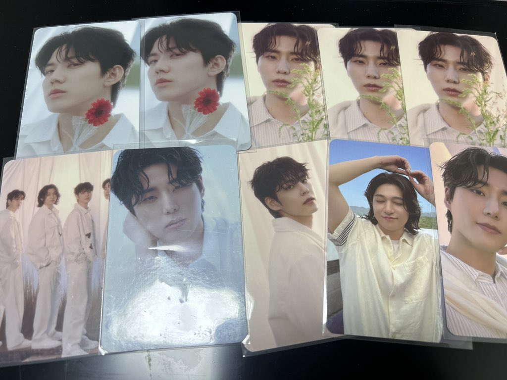 광주 첫콘때 중복포카 나눔 합니다!!