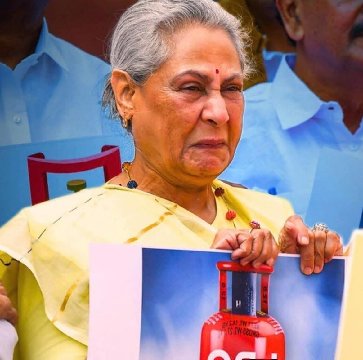 अरे काकी गैस सिलेंडर की कमी होने की एक्टिंग करनी थी, पेट में गैस होने की नहीं 🥴🤣

सारी गैस तो सिलेंडर से निकलकर इनके पेट में चली गई है।
😂😂😂😂