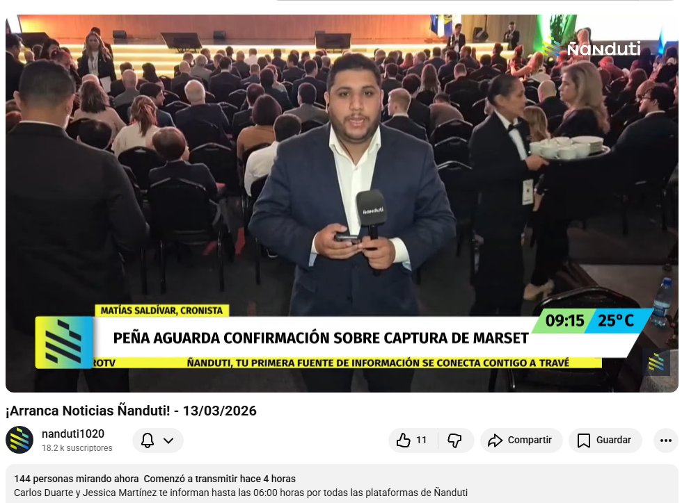 Streaming Paraguay tweet media
