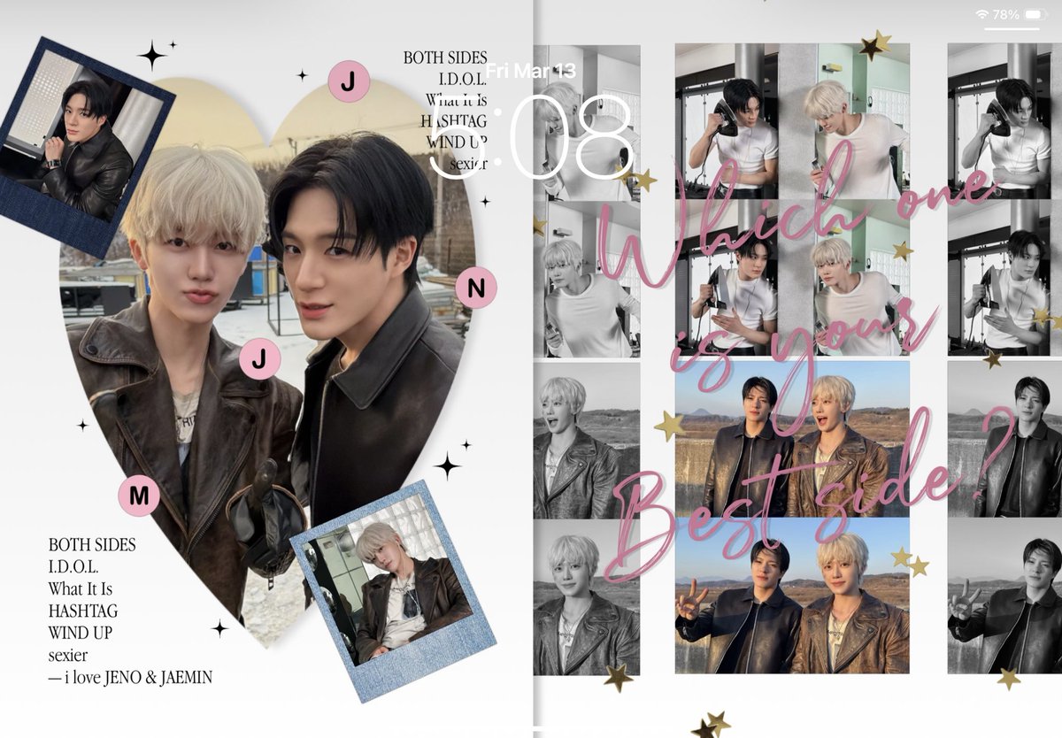 Giveaway wallpapers (jeans) ver. 2.1 📲 🖥️ ✅ !

- Blonde hair ? 💇🏼💇🏻👍🏼
- Samoyed boy ? 🐾
— Which one is your best side ? 🧐♥️

📎 drive.google.com/drive/folders/…

💬 pls stream BOTHSIDES album and support JENO &amp; JAEMIN before use ! *(personal use only)*