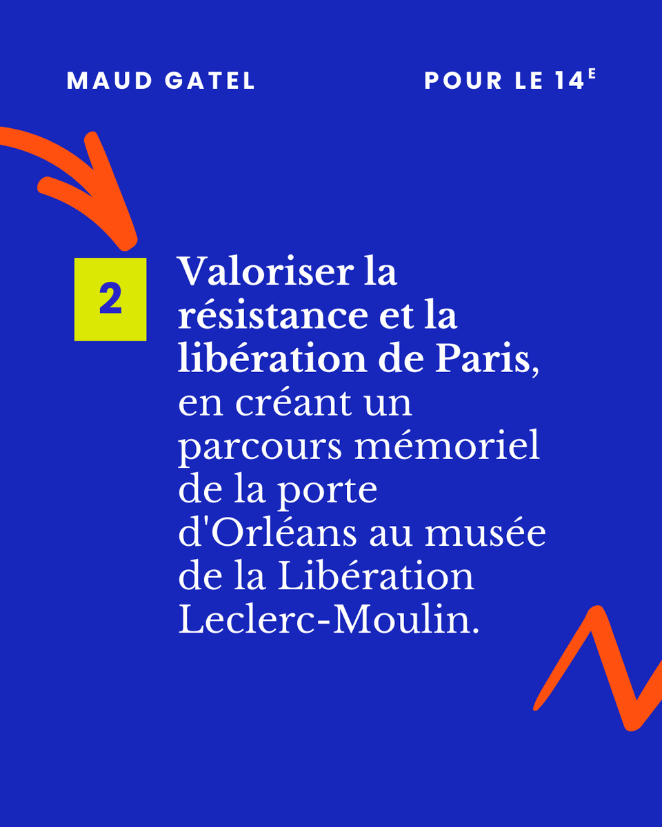 AvecMaud's tweet photo. Préserver notre patrimoine, c'est faire vivre l'âme du quatorzième ! 🌳🎖️📸

Dimanche prochain, changeons Paris 14 avec @maudgatel.

📋 Découvrez notre programme : https://t.co/GUESpXgKI7 https://t.co/AgdDownmXX