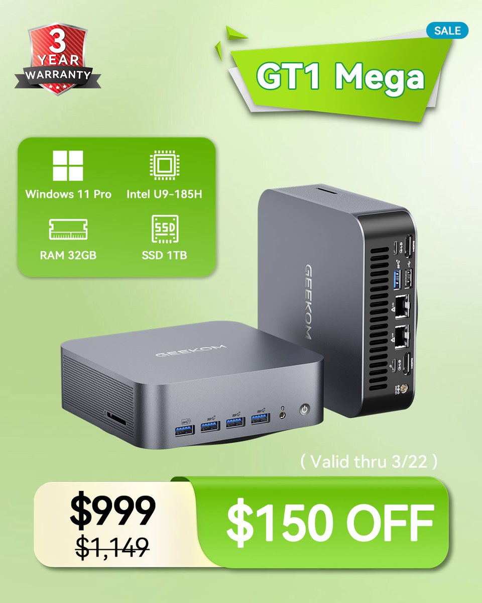 GEEKOM PC tweet media