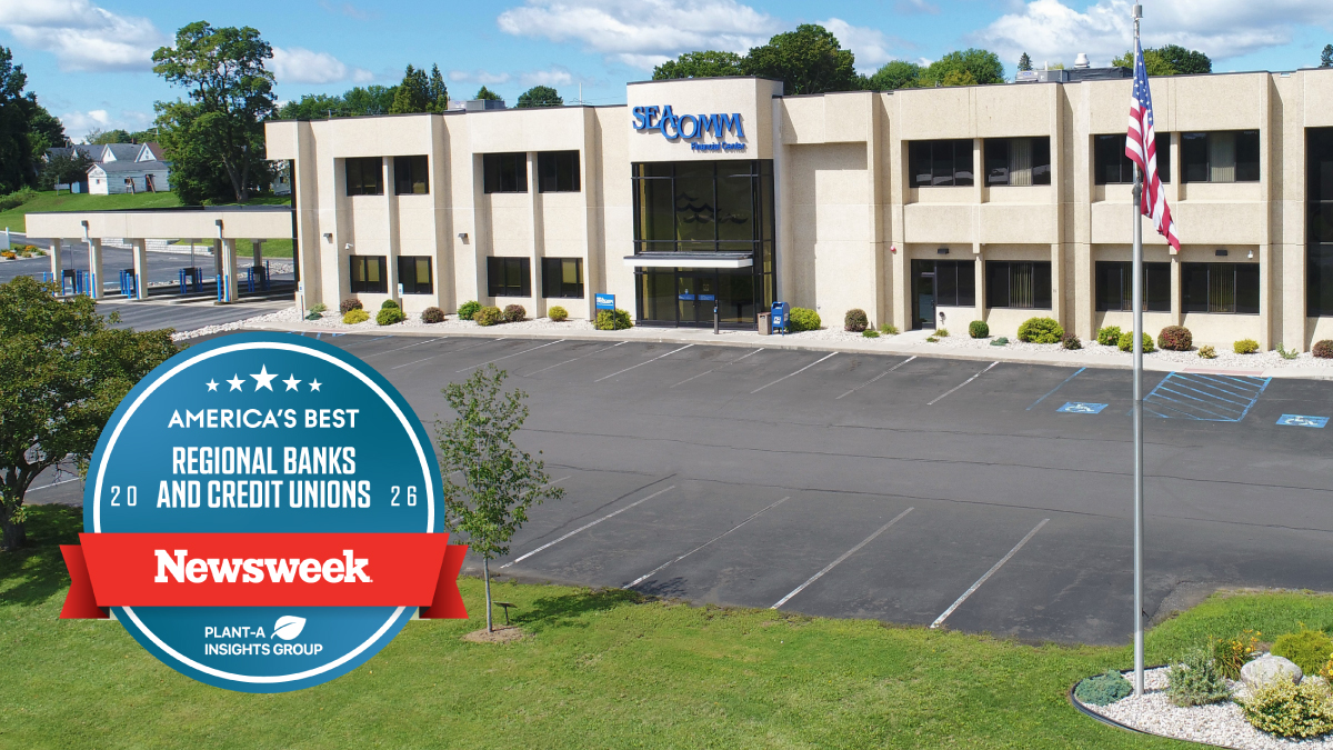 SeaComm is being recognized as one of America’s Best Regional Banks and Credit Unions by Newsweek and Plant-A Insights Group, who identify companies that are committed to powering local economies by supporting small businesses, financing community projects, and providing reliable