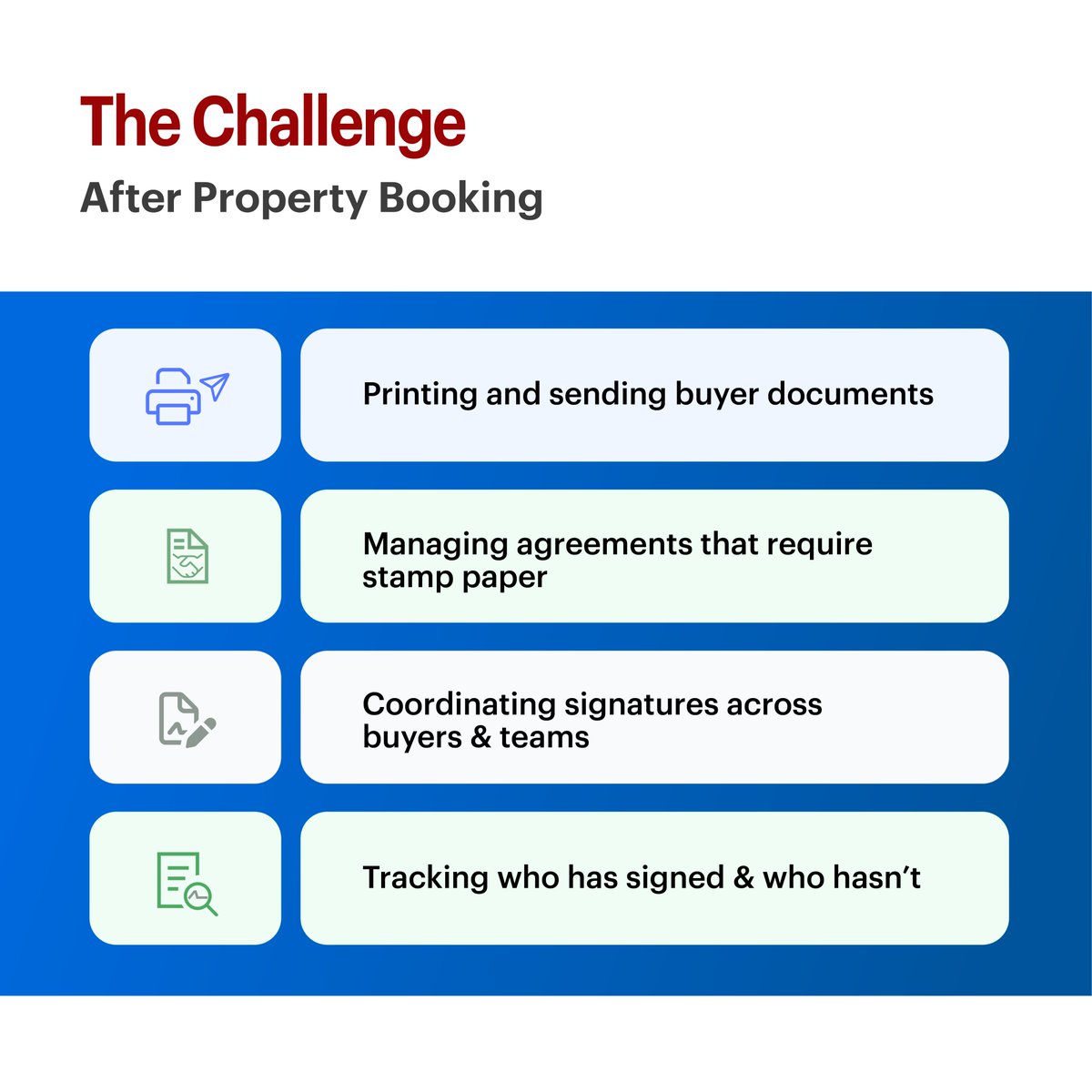 msbdocs's tweet photo. In real estate #sales, deals often slow down after booking — not before.

Documentation of workflows are usually the reason. See how digital signing simplifies the process 👇

Explore MSB Docs: https://t.co/Xp5rvHDNWb

#RealEstate #eSignature #MSBDocs https://t.co/Y7LI6pv9Gc