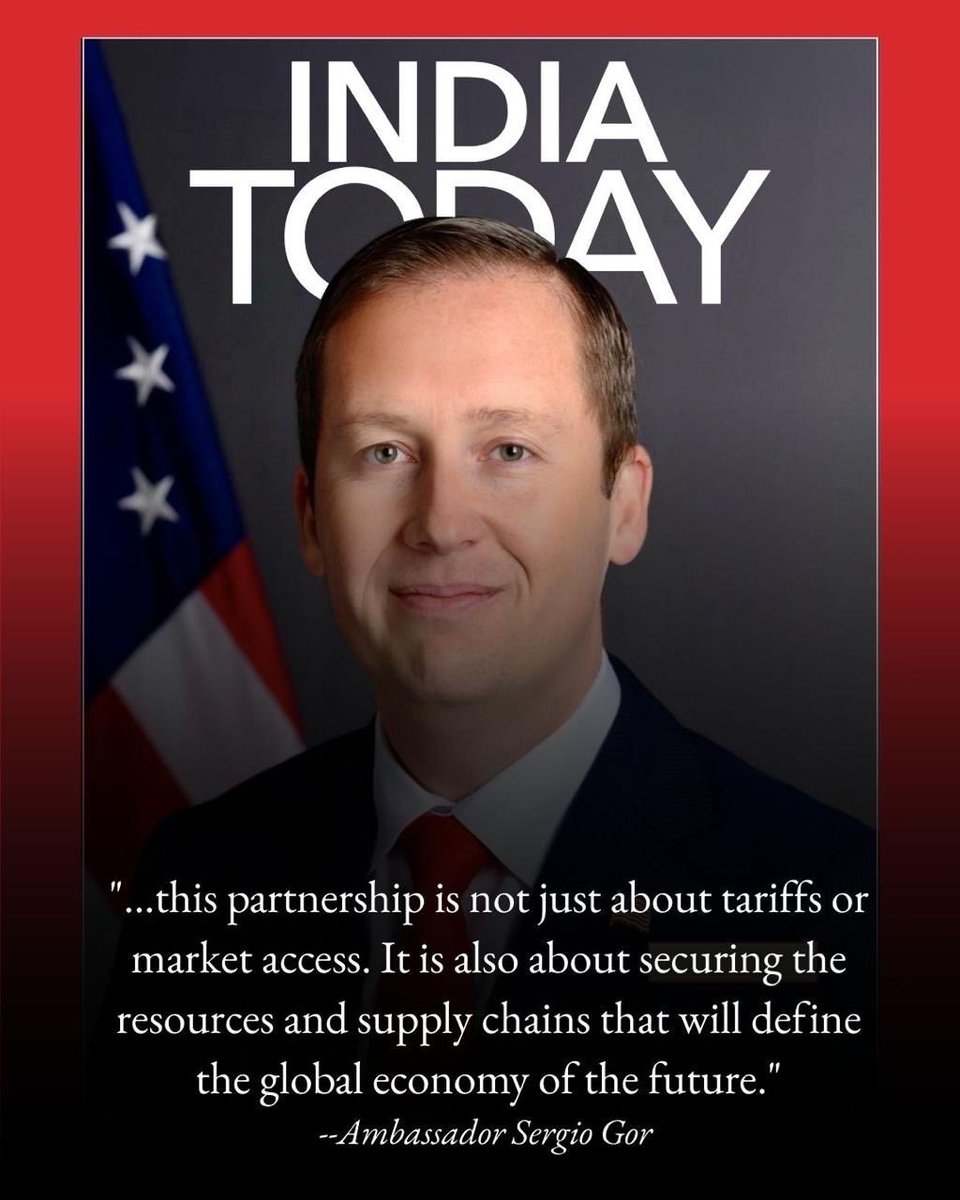 Ambassador Sergio Gor tweet media