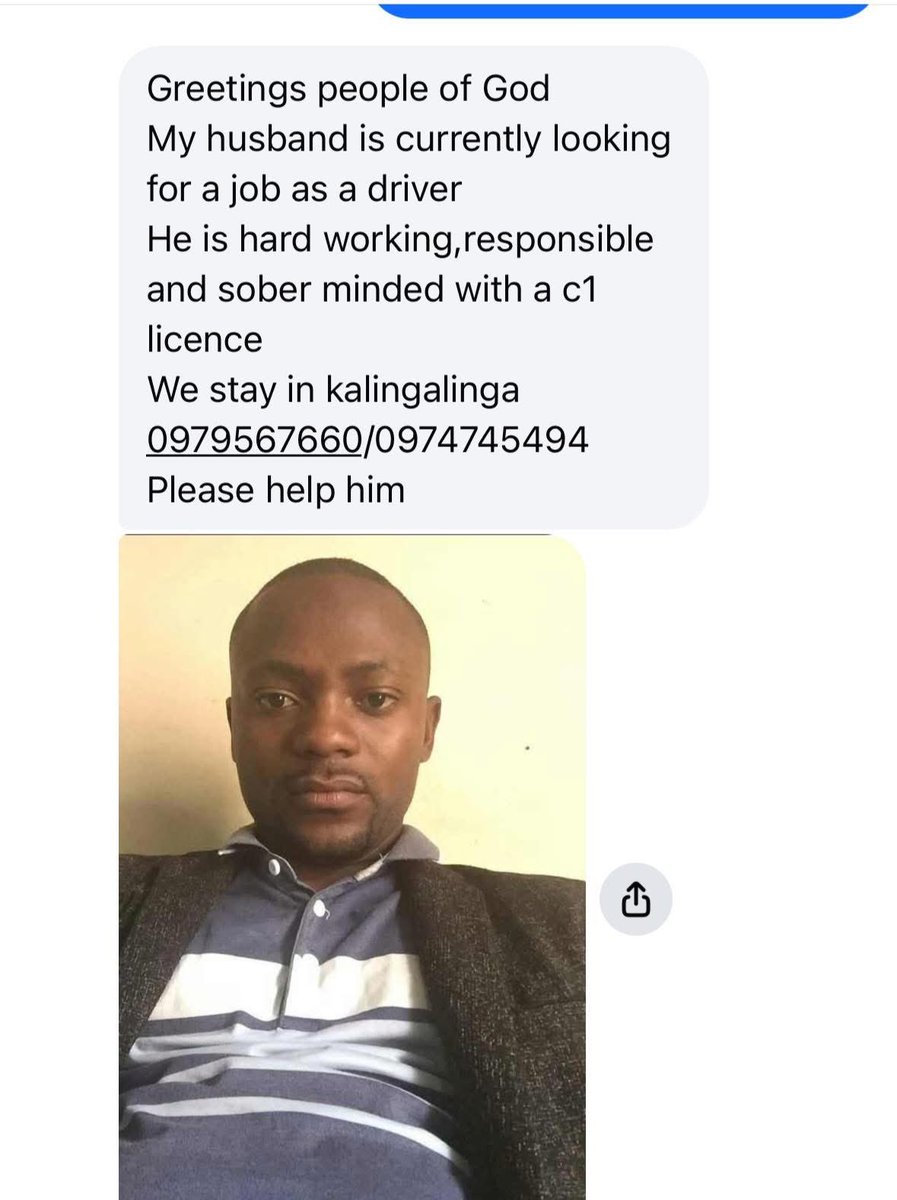 Saw this on Meta 

Kindly retweet 

Let’s help a brother find a job