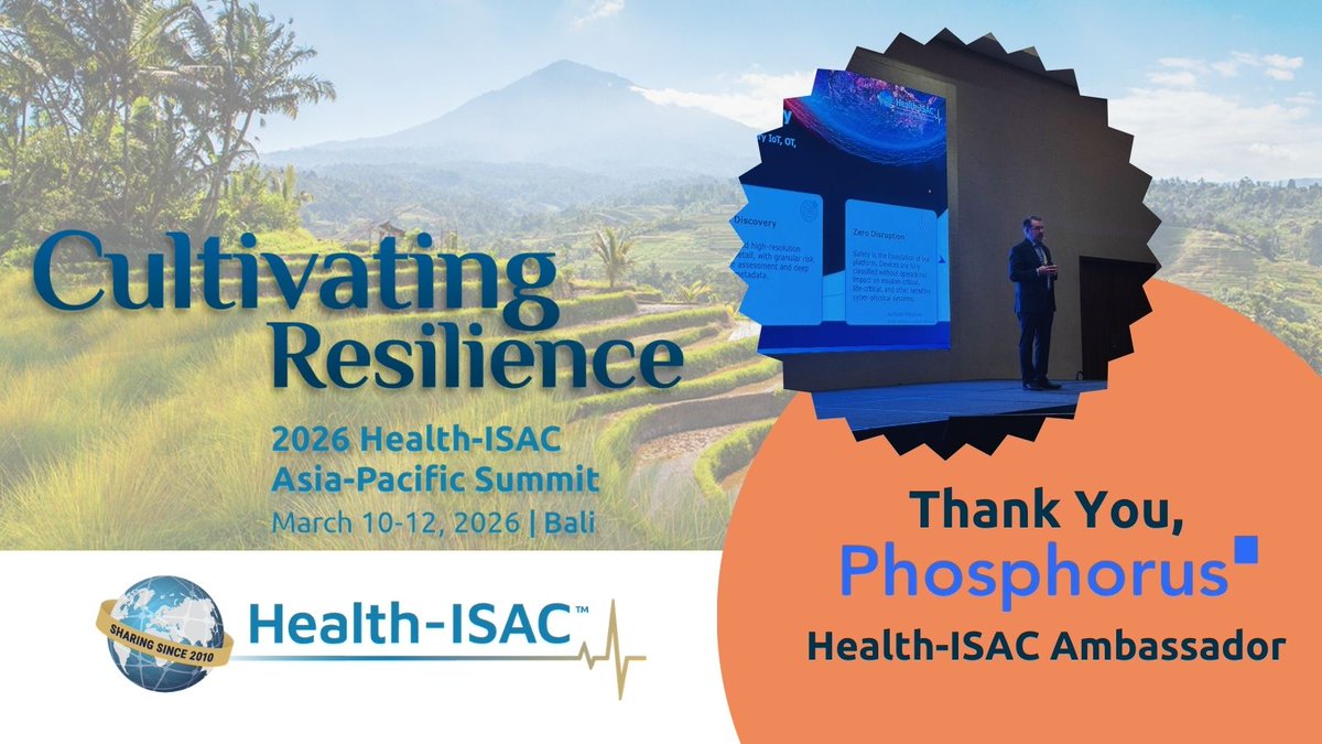 Health-ISAC tweet media