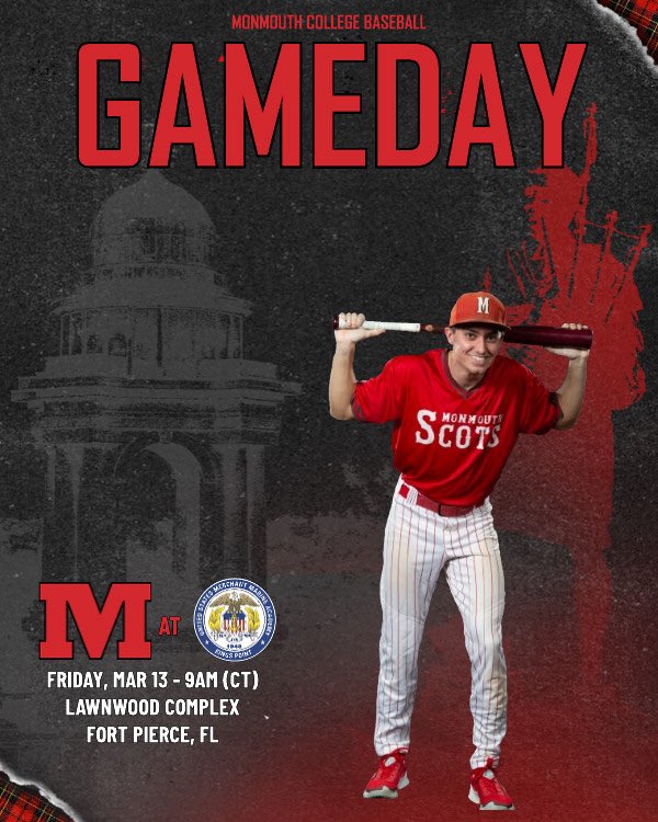With rain on the way <a href="/MCScotsBaseball/">MC Baseball</a> is going to start early at 940 am ET against USMMA. #RollScots 

Live stats: monmouthscots.com/sidearmstats/b…