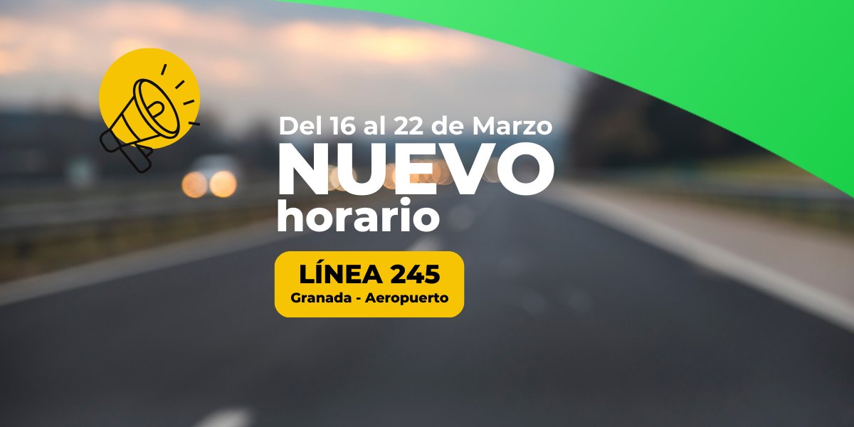 Consorcio de Transporte Metropolitano Granada tweet media