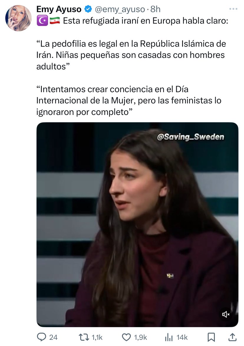 <a href="/FisicoImpuro/">Físico Impuro</a> A los que defienden a irán no saben lo que defienden. Léalo usted mismo, ellos no quieren vivo a ningún cristiano incluido un físico impuro su hogar y su familia, pero si es llevarle la contraria a lo justo, ahí están de primeros los sapos.
