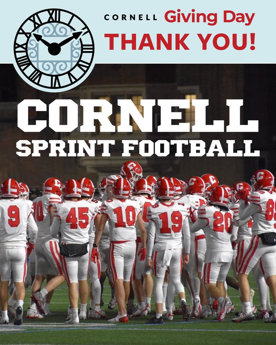 Cornell Sprint Football tweet media