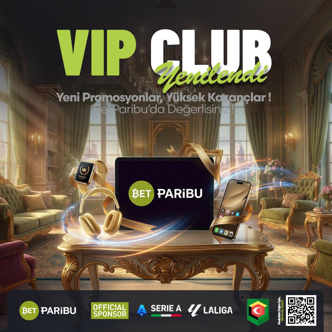 Bpguncel00's tweet photo. BetParibu' da VIP CLUB Yenilendi!

Yepyeni promosyonlar, bambaşka fırsatlar ve eşsiz ayrıcalıklarla VIP Clup şimdi daha güçlü!

Sınırsız deneyimlerle dolu bir dünya sizleri bekliyor! https://t.co/jrFiTOiuCJ