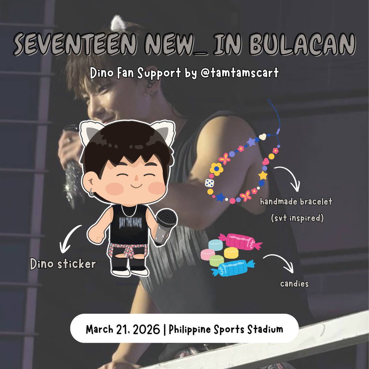seventeen new_ in bulacan

dino fan support by: <a href="/tamtamscart/">cai</a> 
art by: @/zairradc on ig

• rt &amp; likes are appreciated
• follow (optional)
• 1:1 only
• open for onsite tradings
• limited qty
• location: tba/will roam around to distribute