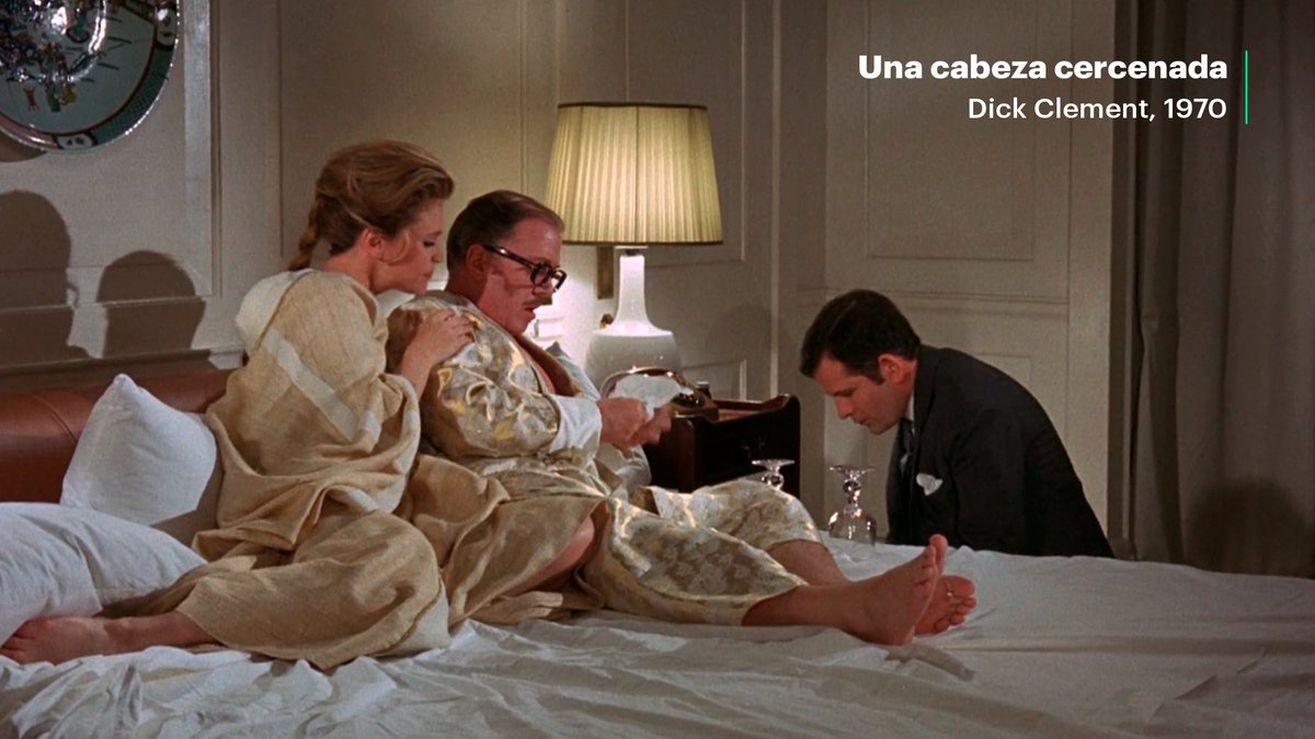 Filmin's tweet photo. Una comedia basada en una novela de Iris Murdoch e inédita hasta ahora en nuestro país. ¿Qué más necesitas para verla?
“Una cabeza cercenada” es uno de nuestros #FilminPicks y viene cargado de enredos 🔥 https://t.co/6gDiVOEaq7