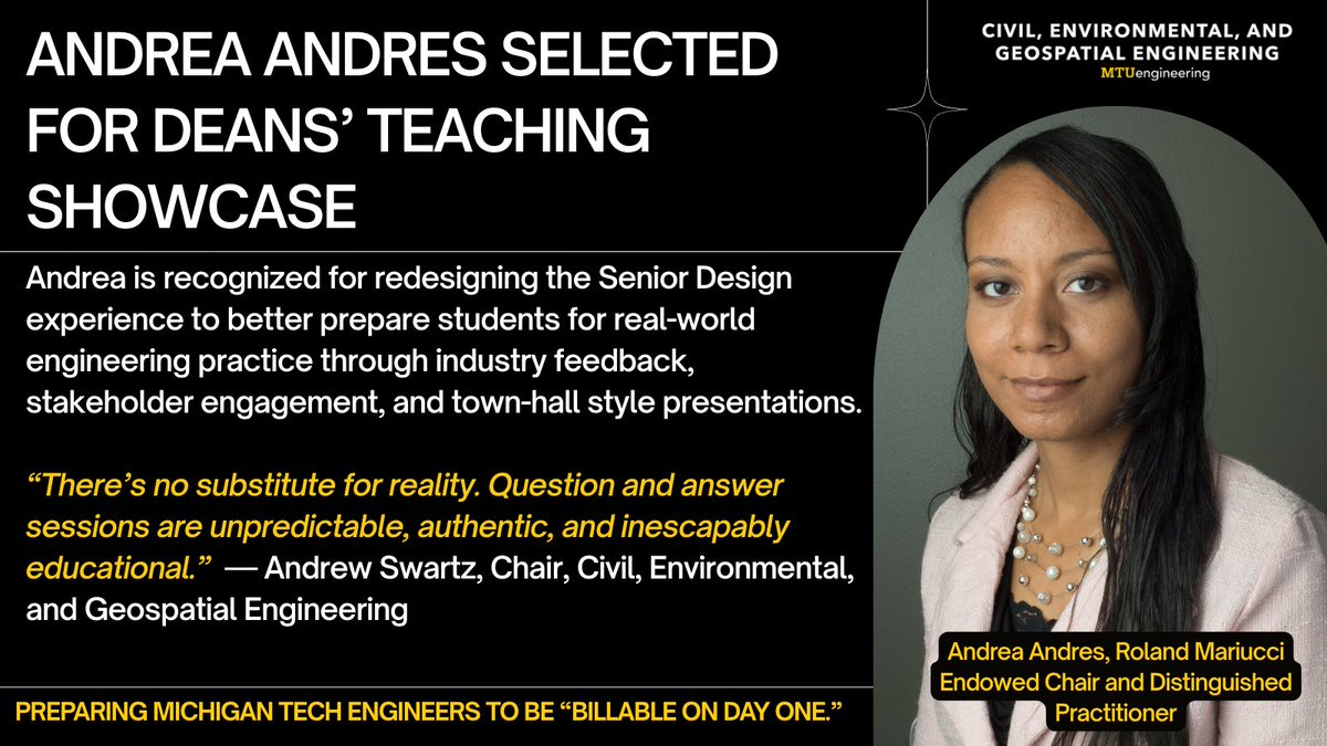 Michigan Tech CEGE tweet media