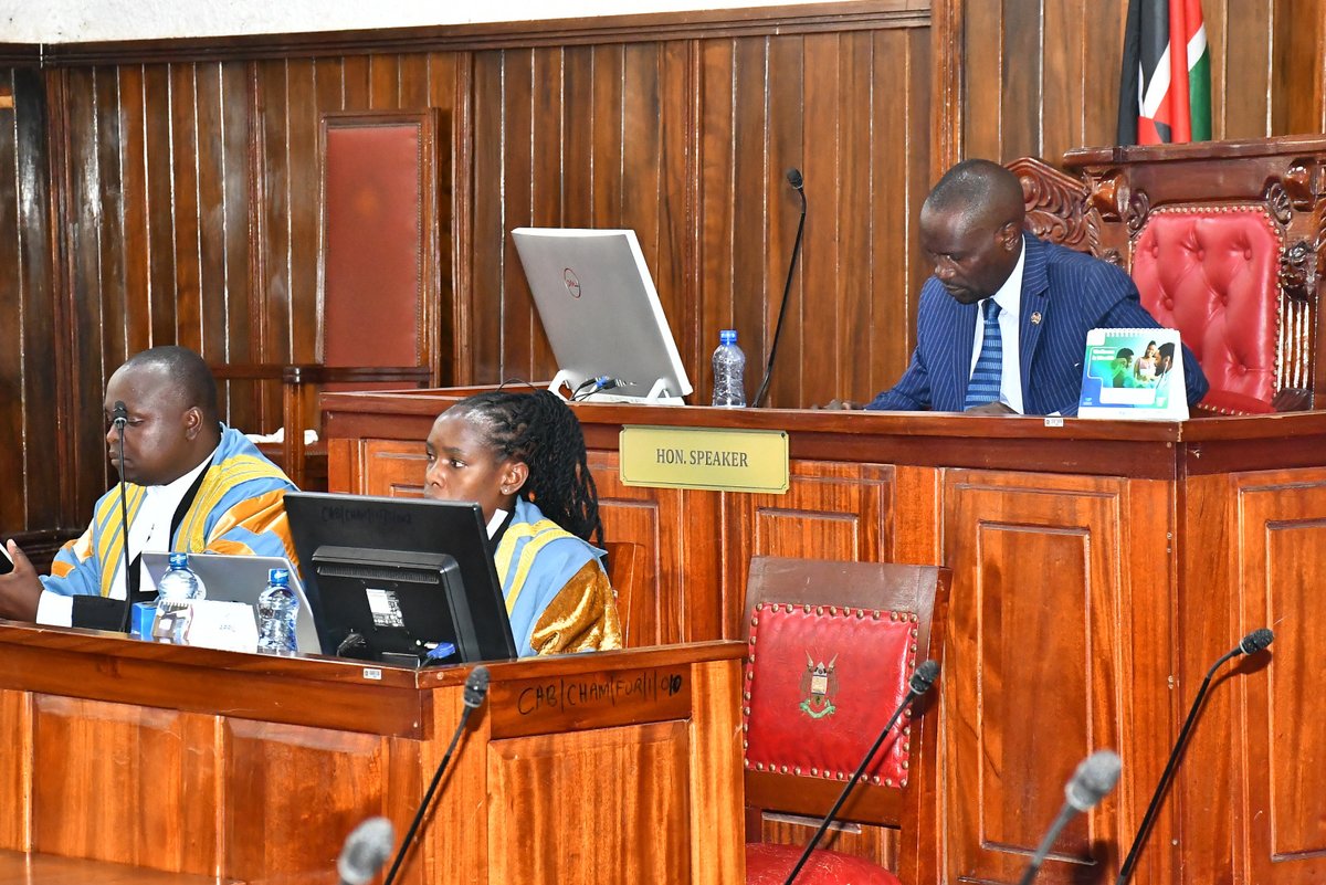 AssemblyBungoma's tweet photo. 12th March 2026, the County Assembly of Bungoma, sitting presided over by the Deputy Speaker Hon. Stephen Wamalwa deliberated on the report of the Budget and Appropriations Committee on the Bungoma County Fiscal Strategy Paper (CFSP) 2026,a key policy document that guides Budget. https://t.co/PiR6GfcRYr