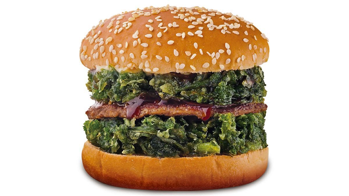 event_checker's tweet photo. 春菊のかき揚げ、バーガーに。

ドムドムハンバーガーで
「春菊かき揚げバーガー」販売中。

サクサクのかき揚げを豪快に挟んだ、
ドムドムらしさ全開の期間限定バーガー。 
→https://t.co/XtYYgadJKw https://t.co/9DPLitSepn