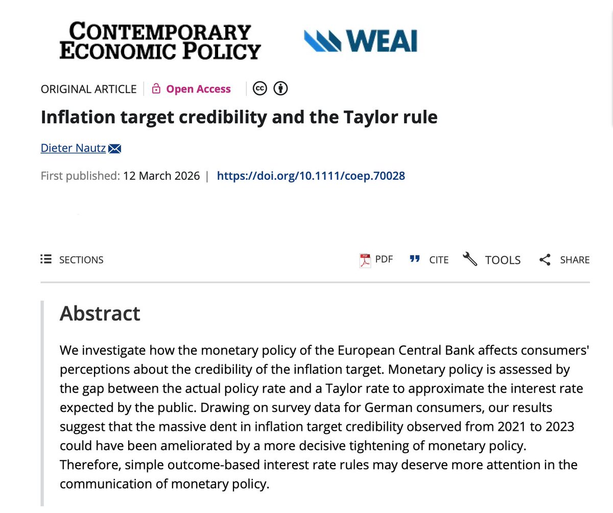 Contemporary Economic Policy tweet media
