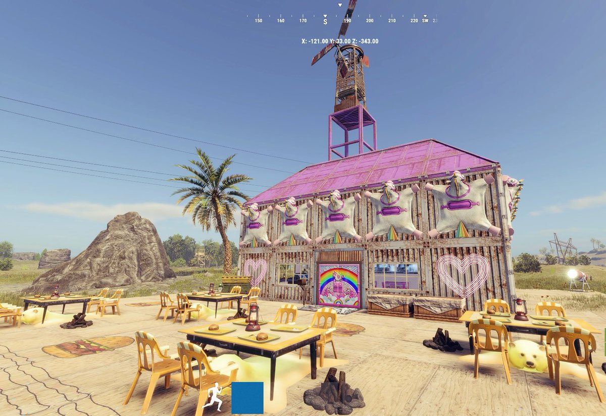 RUST_okuserver's tweet photo. 鯖起動しております🌸

最後ということもあり
K13に鯖管のおうちも登場🏠
鯖管3人とのフォトスポットあります( 'ᢦ' )w https://t.co/MTHv6Q5i3o