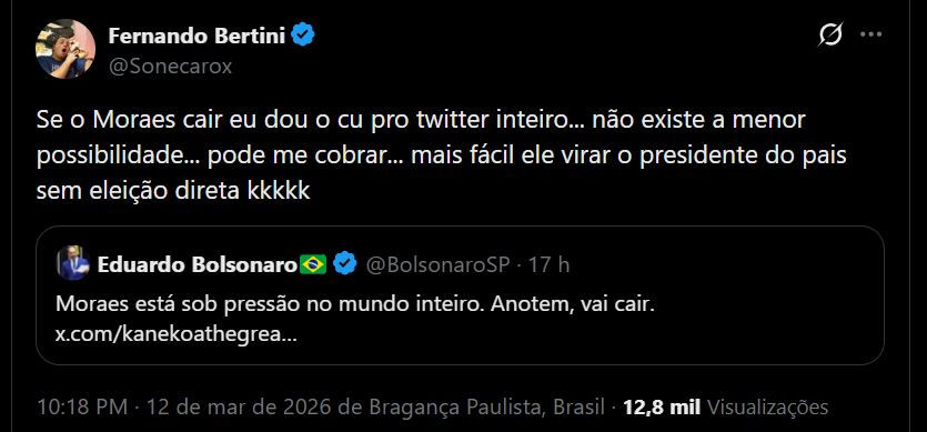 Choquei BTC tweet media