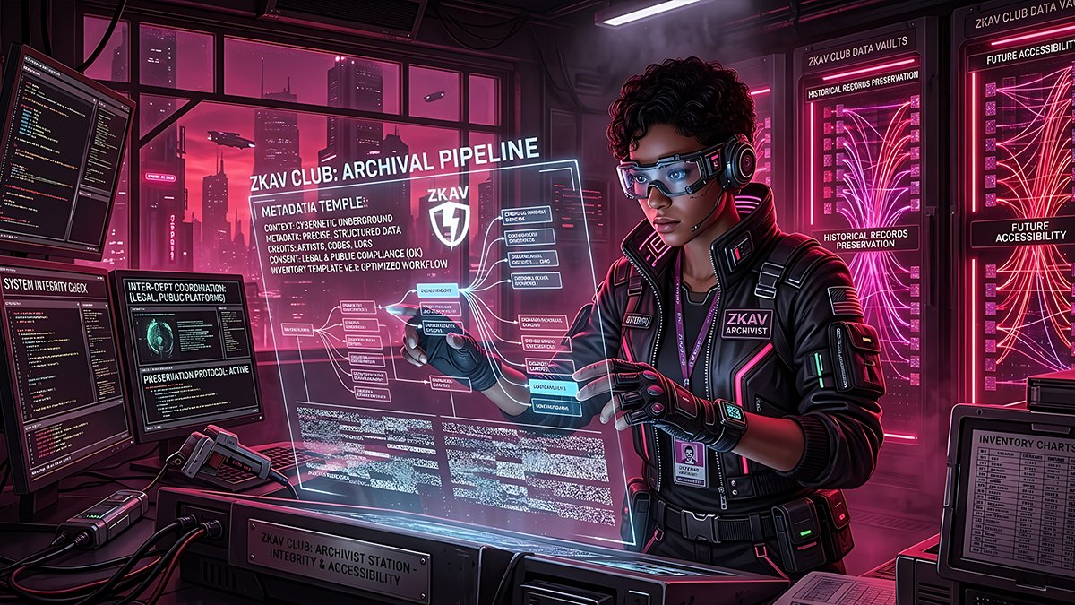 Zero-knowledge Audiovisual Club tweet media